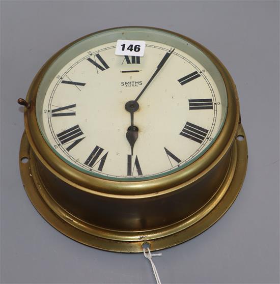 A Smiths astral bulkhead timepiece